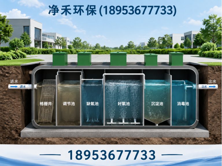 诸城市一体化污水处理设备展示图