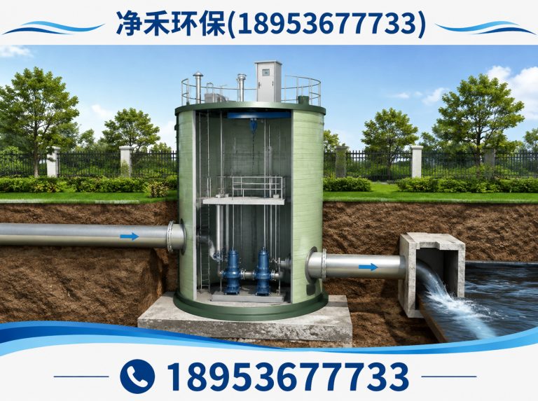 诸城市一体化泵站展示图